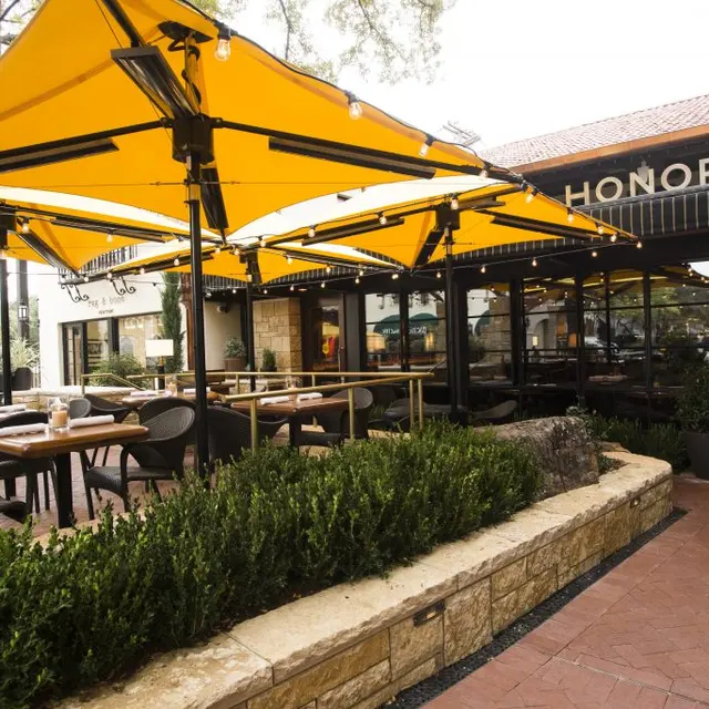 The Honor Bar Outdoor patio at The Honor Bar