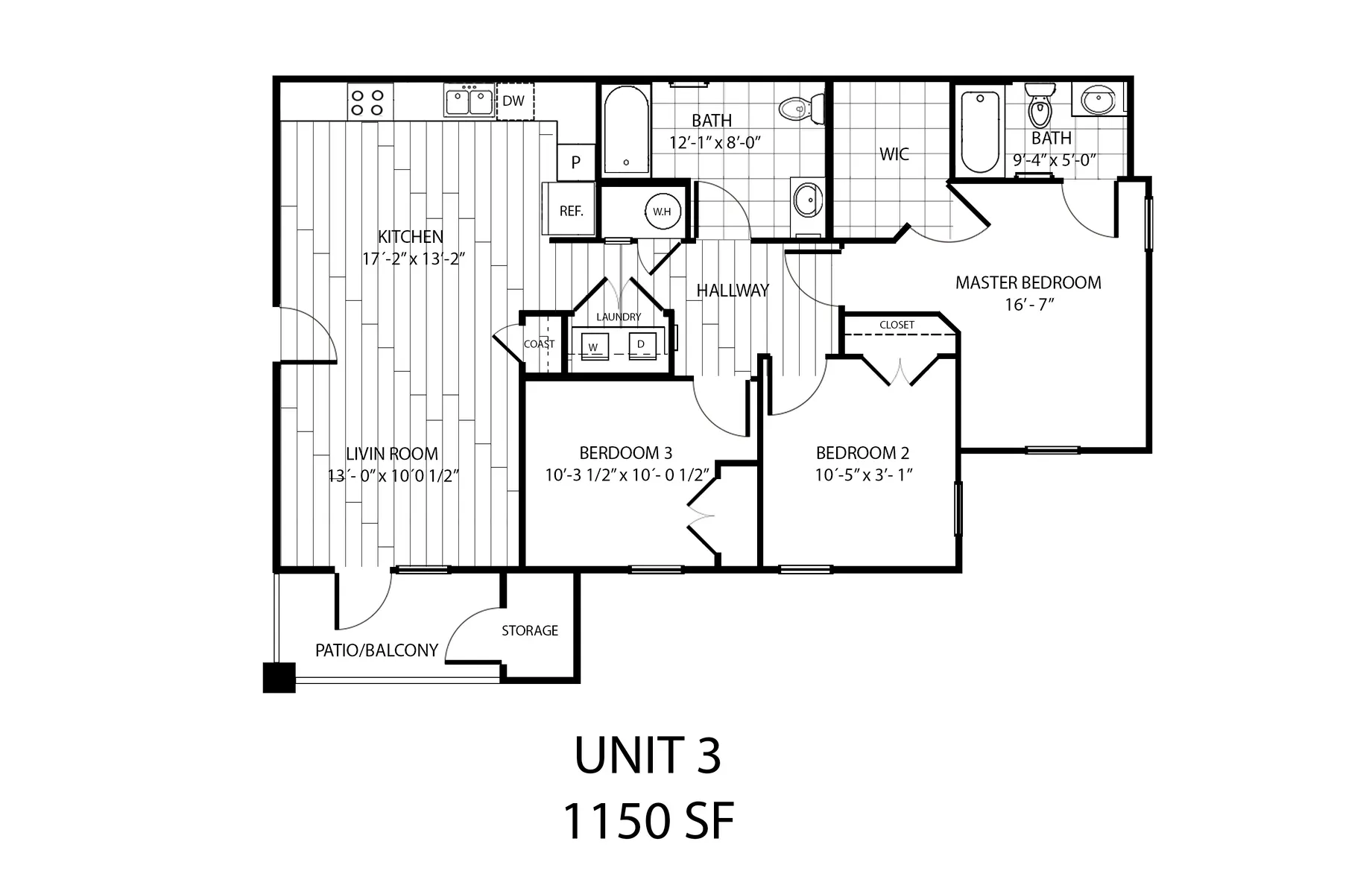 Oak View - Diagram, Floor Plan, Chart