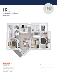 3 Bedroom 2 Bathroom