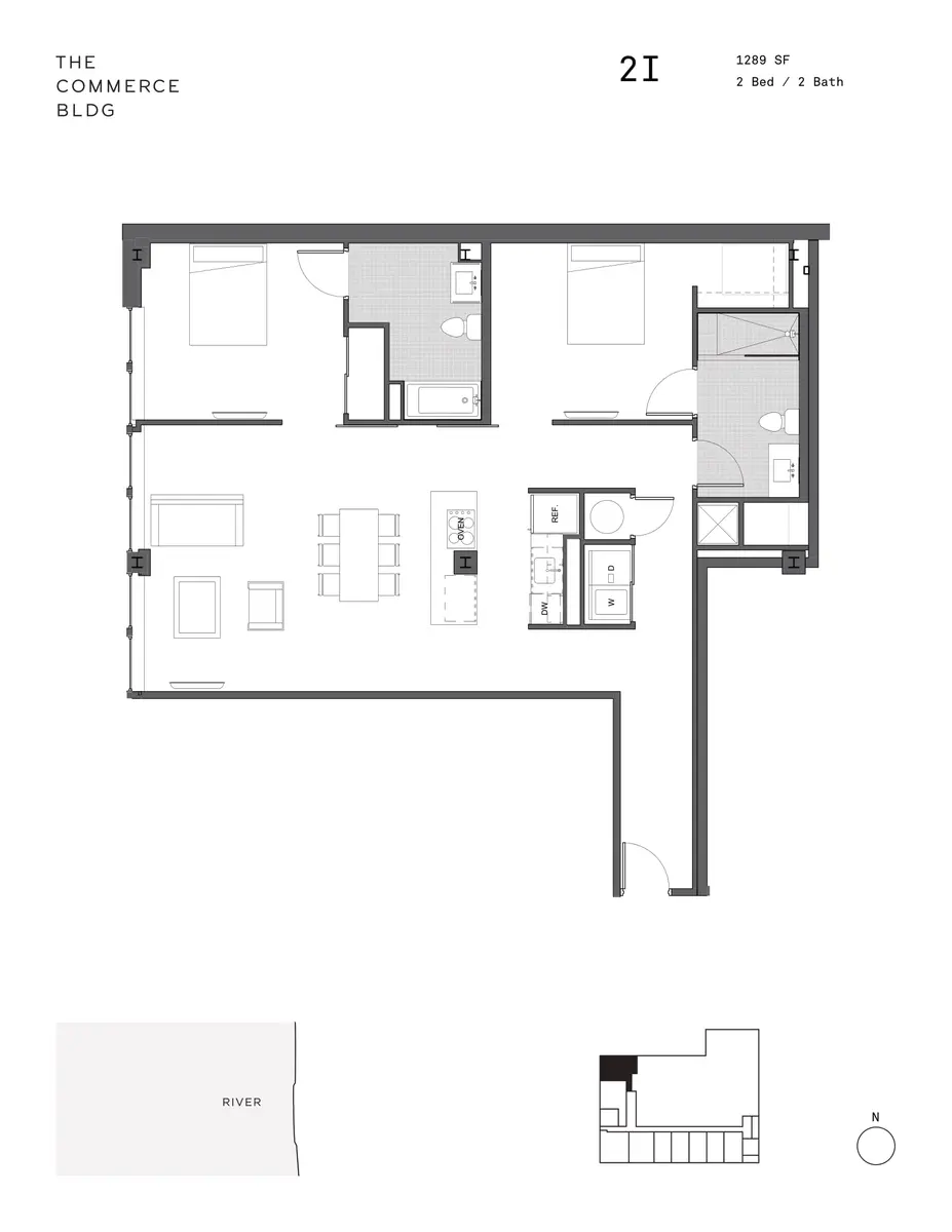 The Commerce Building The Commerce Building - Floor Plan, Diagram