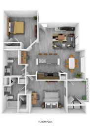 2 Bed | 2 Bath | 954 SQFT