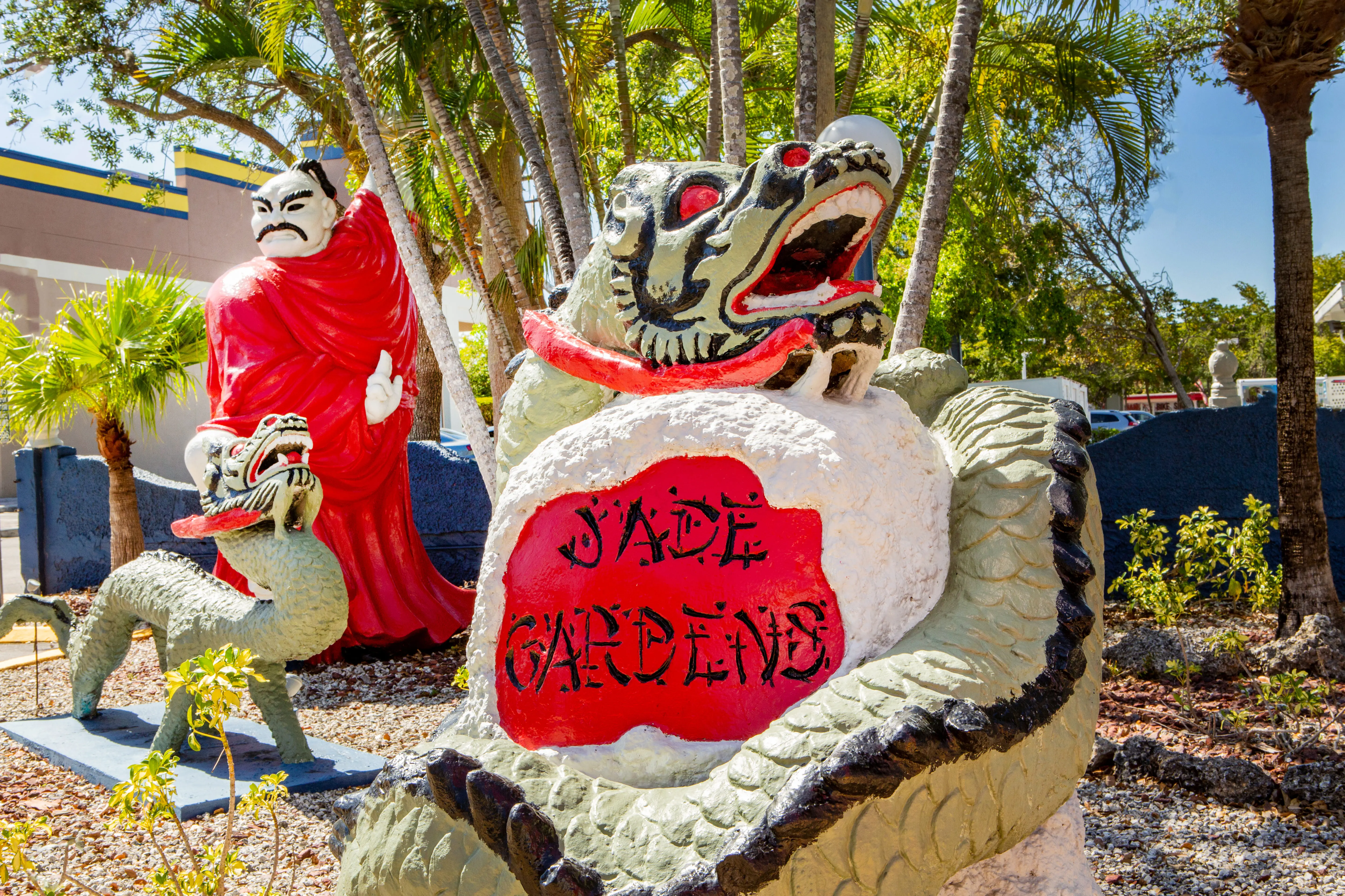 Jade Gardens Jade Gardens entrance sign