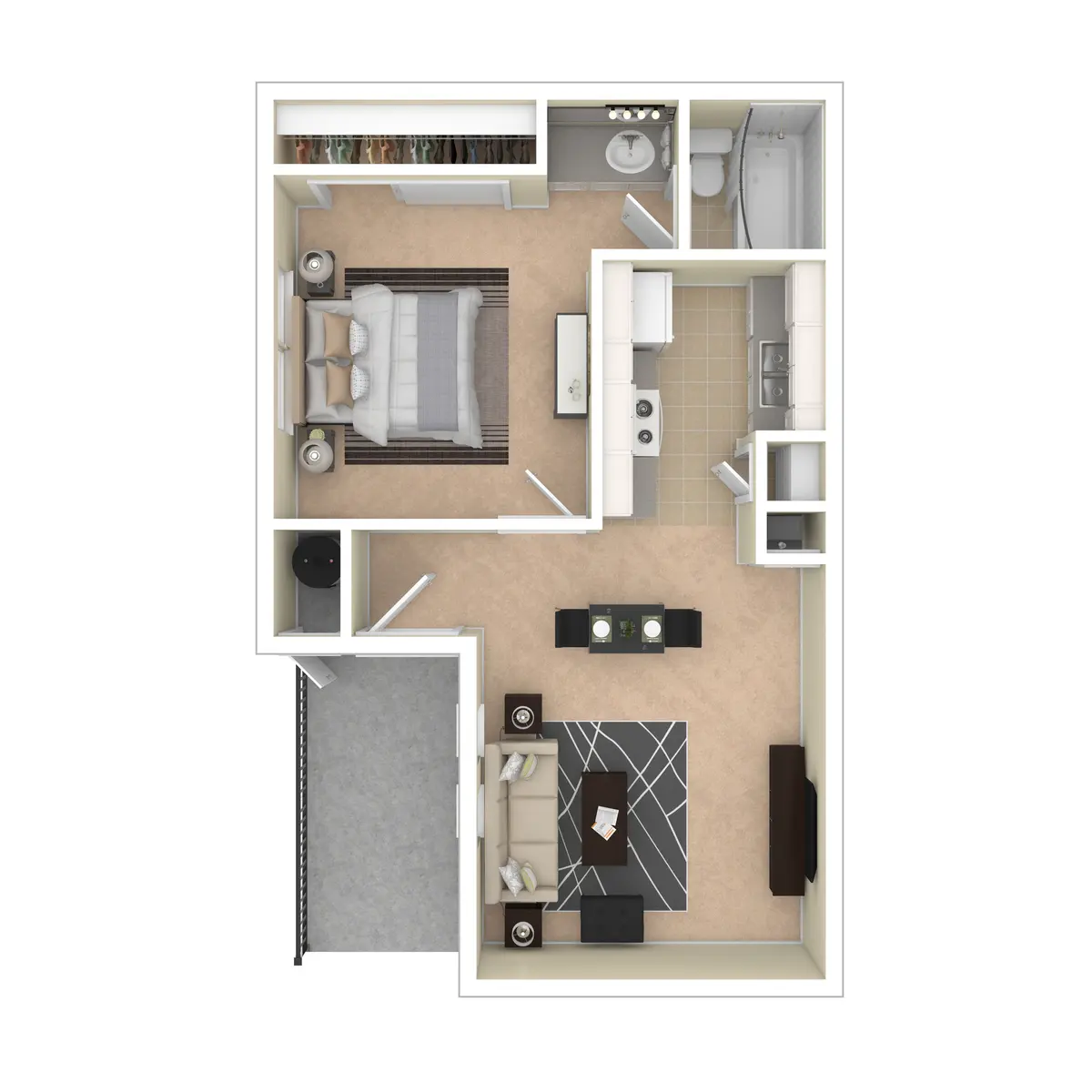 Sycamore Creek Apts - Diagram