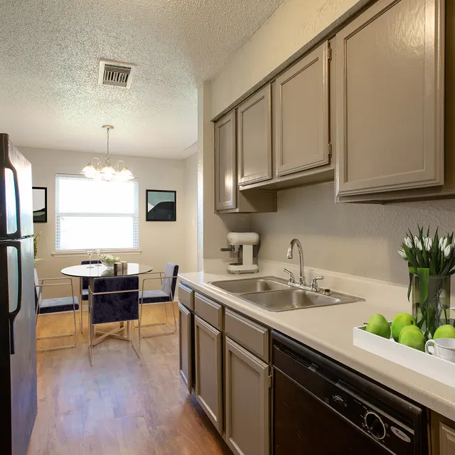 Spacious Kitchen at The Villas at Quail Creek Apartment Homes in Austin Texas 2024.jpg