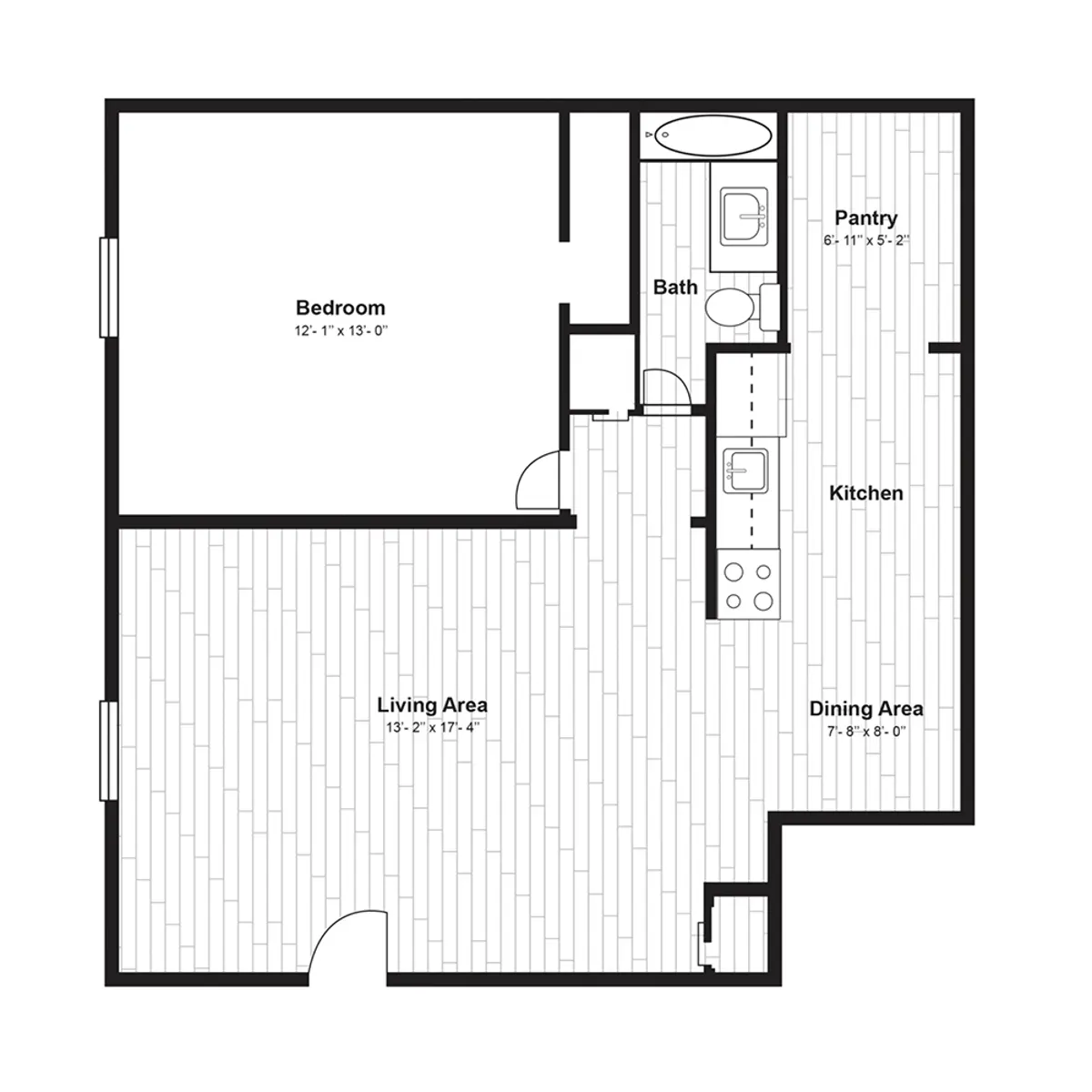 Spring Garden - Floor Plan, Diagram