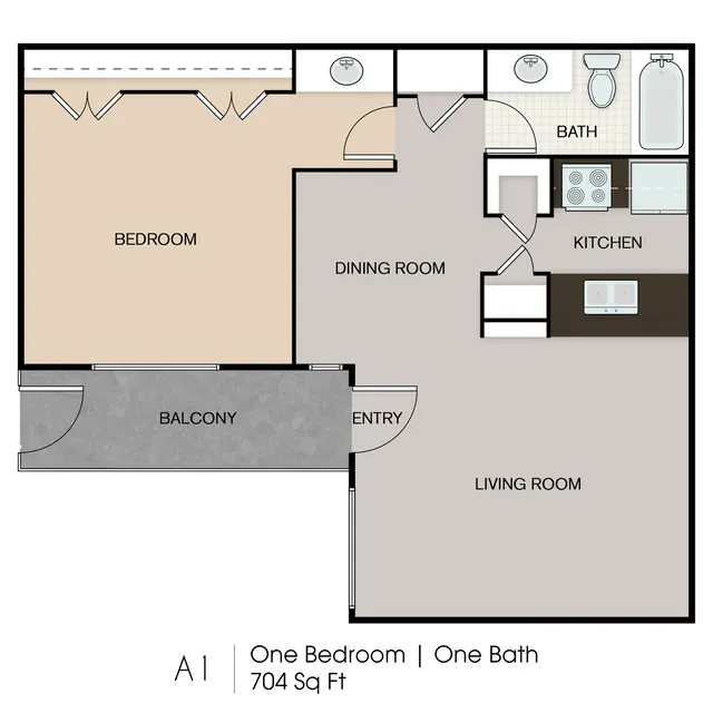 Falls and Oak Village - Diagram
