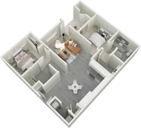 2 Bedroom 2 Bath