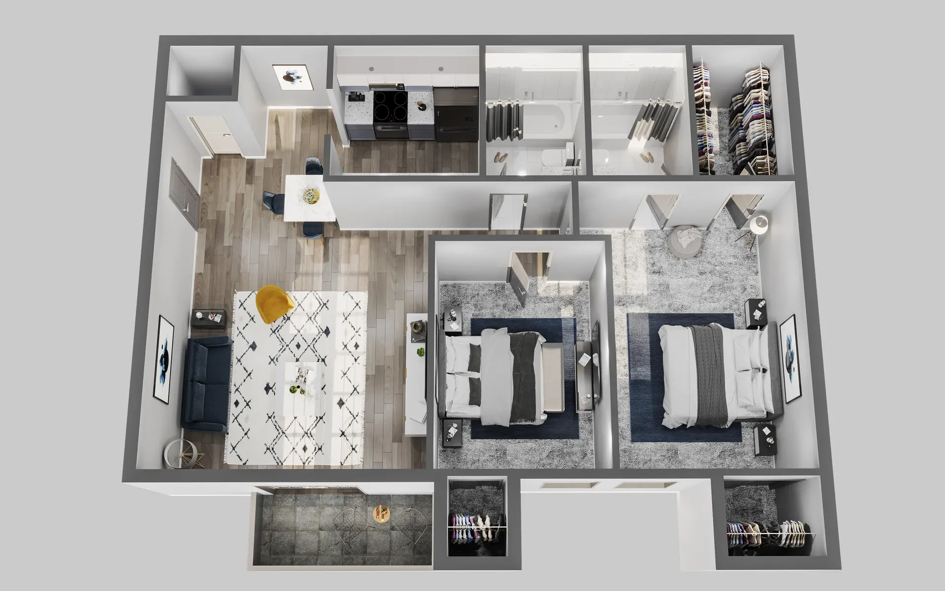 Riverbend​ - Floor Plan, Diagram
