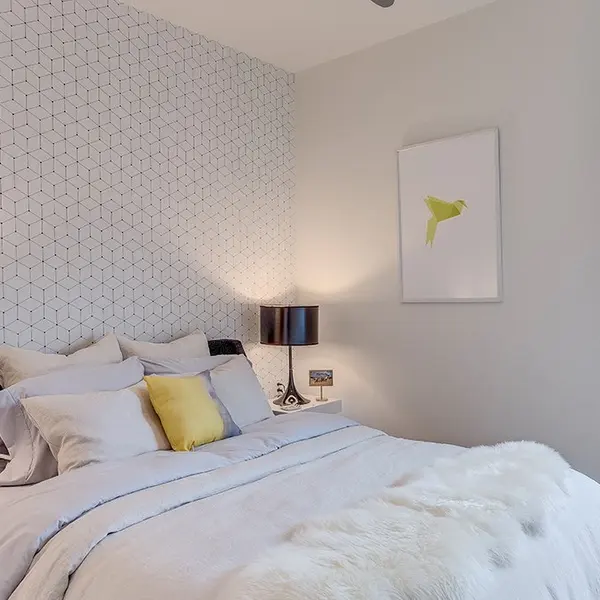 One Lakefront - Bed, Room