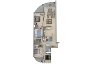 4 Bedroom 2 Bathroom