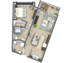The Red - 1 BR, 1 BA