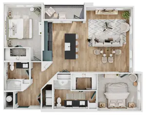 B3 (2 Bedroom)