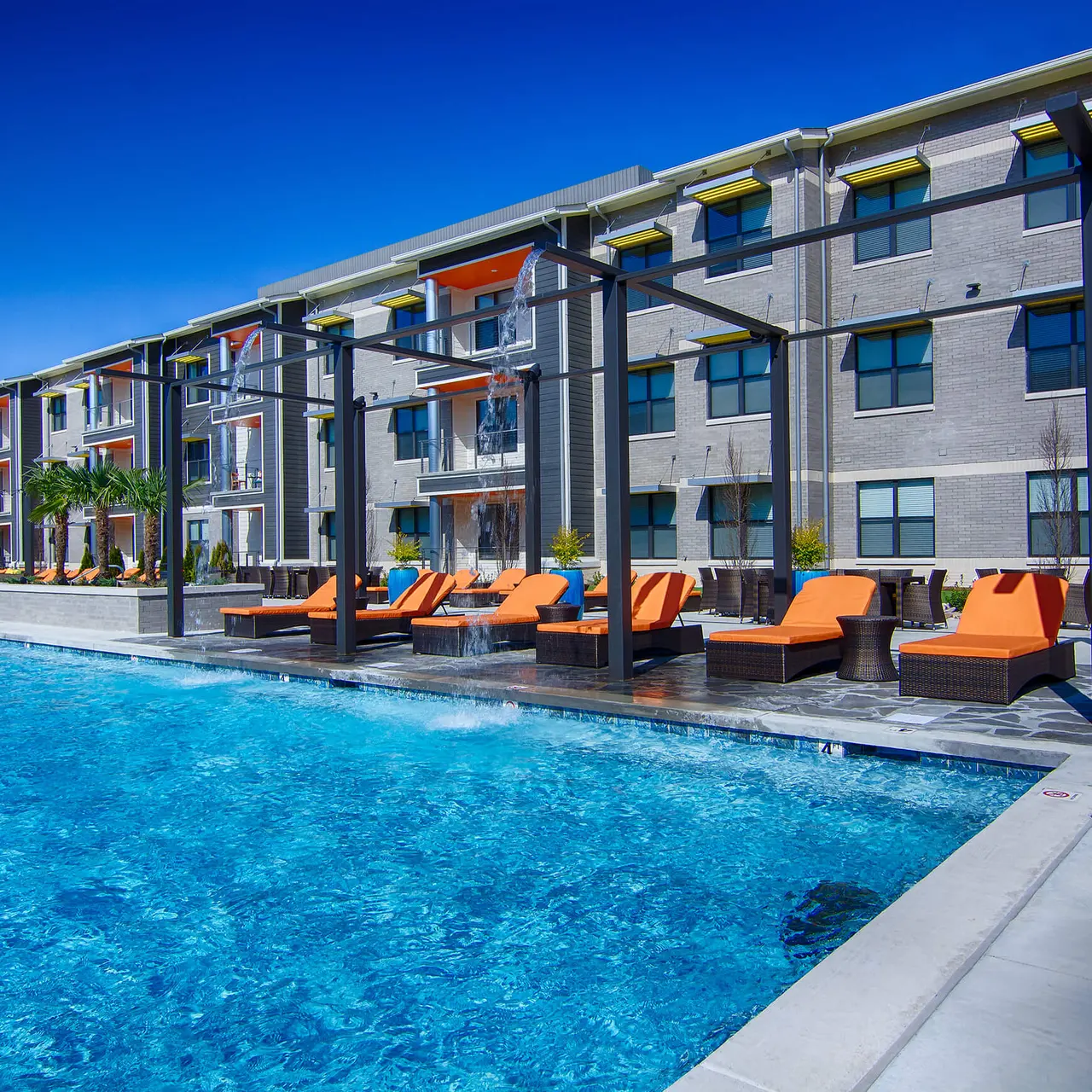 Bowman Pointe Poolside Lounge You can find plenty of poolside lounge chairs at Bowman Pointe in Little Rock, Arkansas.