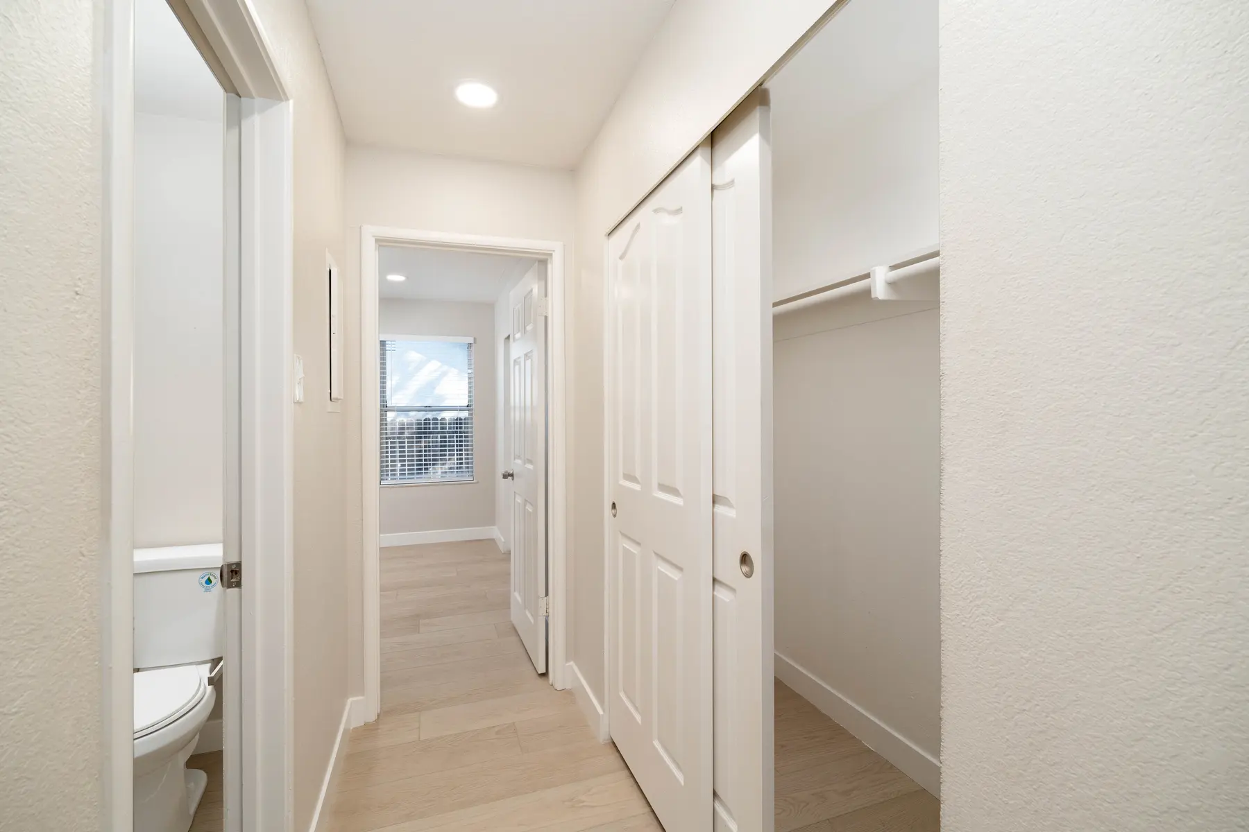 El Camino Duplexes - Indoors, Interior Design, Hallway