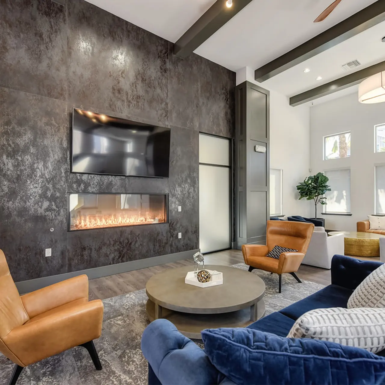 Gateway Station - Living Room, Room, Interior Design