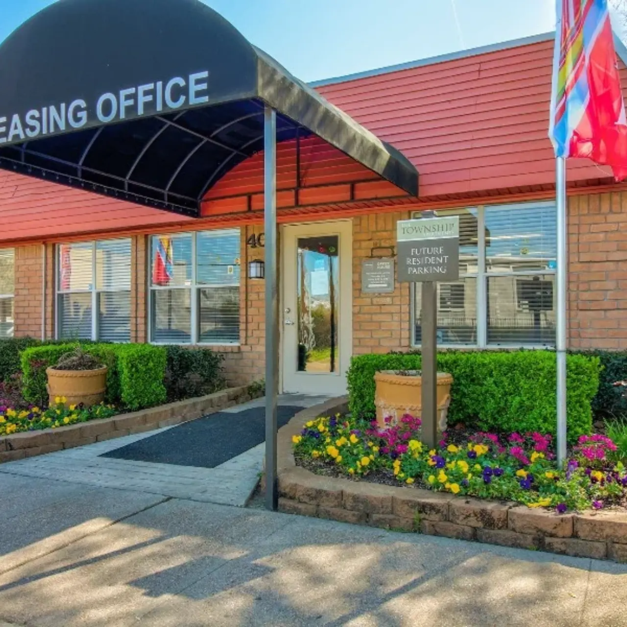 Township Apartments - Awning, Canopy