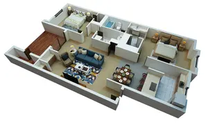 B1│2 Bed│1 Bath│Standard