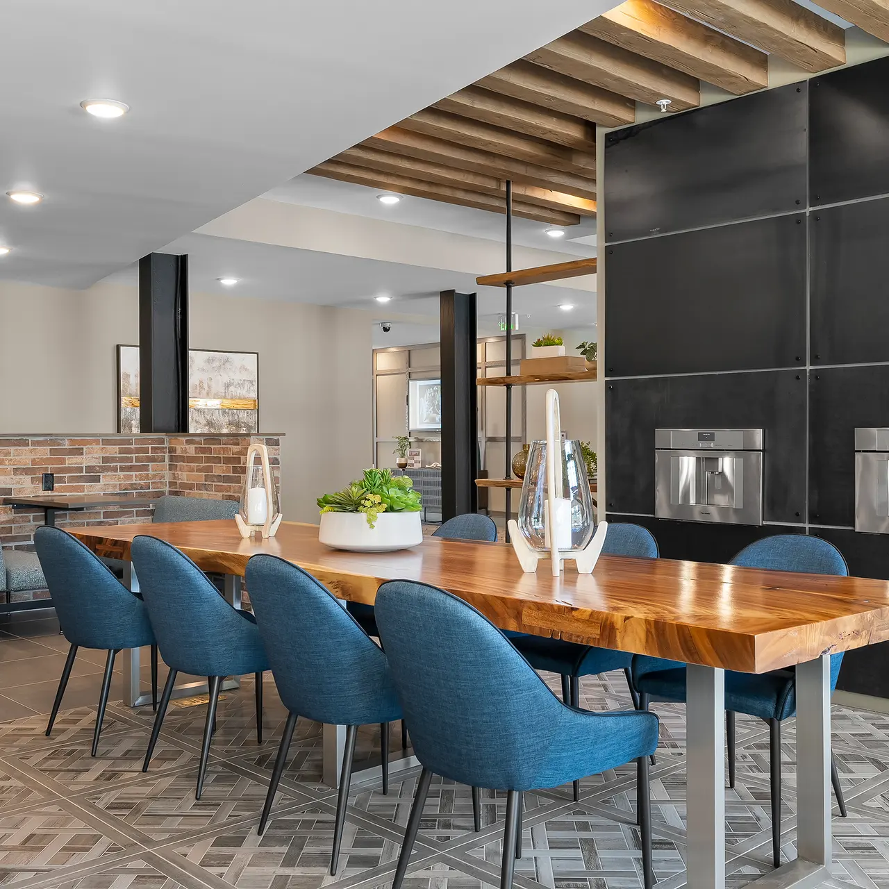 District Midtown - Dining Room, Dining Table, Furniture