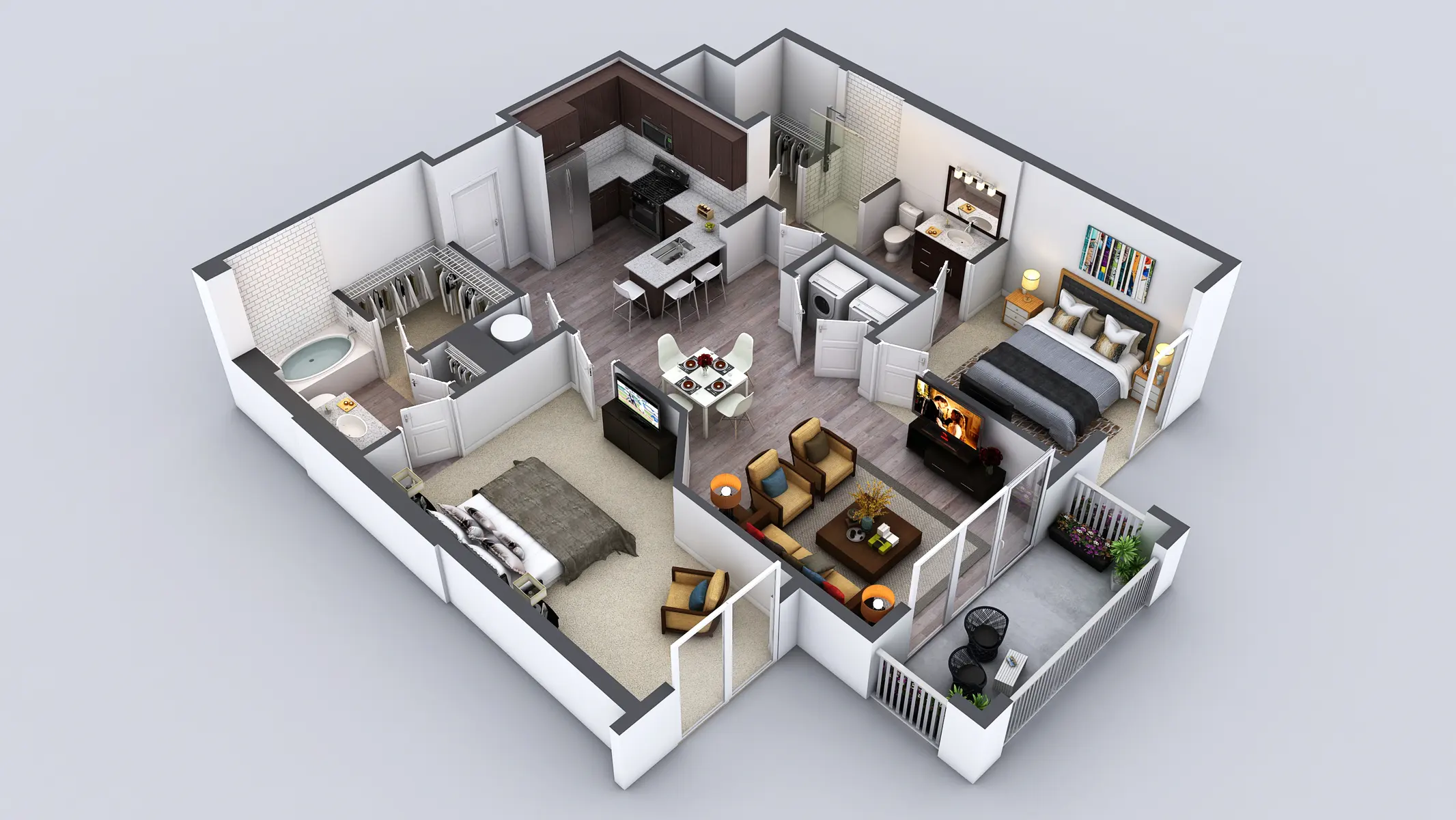 Nine15 Midtown IFPB - Indoors, Diagram, Floor Plan