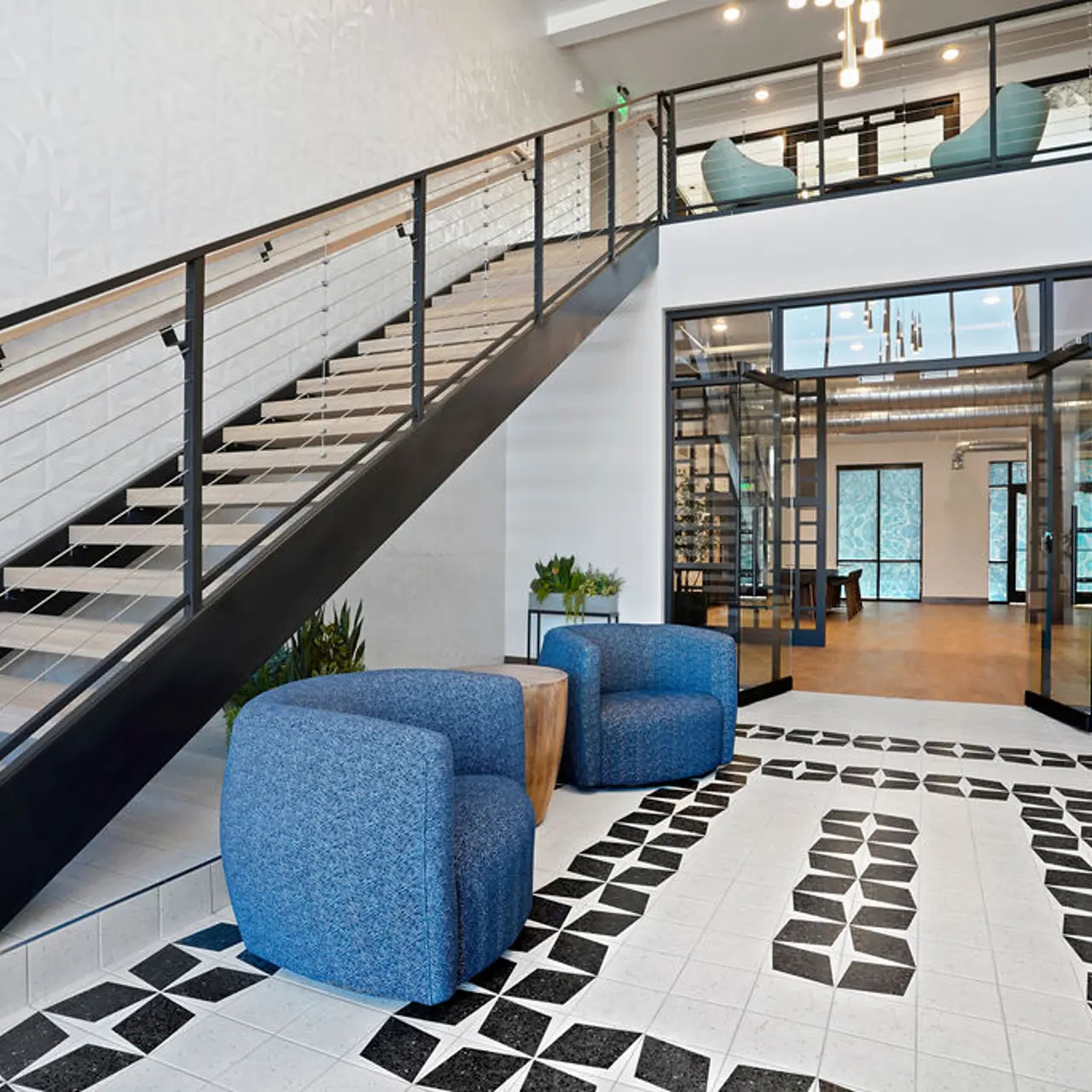 The Devon at University Place - Building, Foyer, Indoors