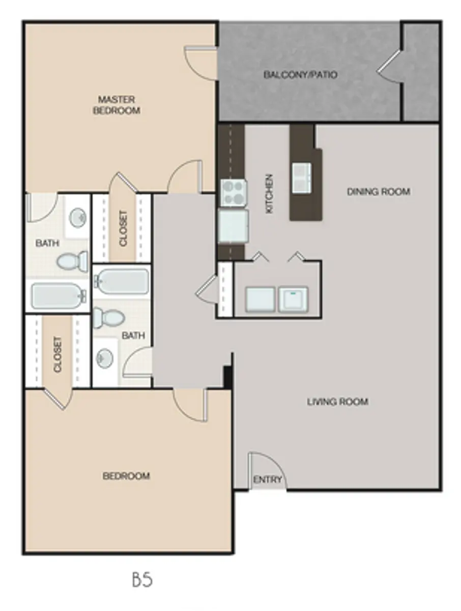 Falls and Oak Village - Diagram