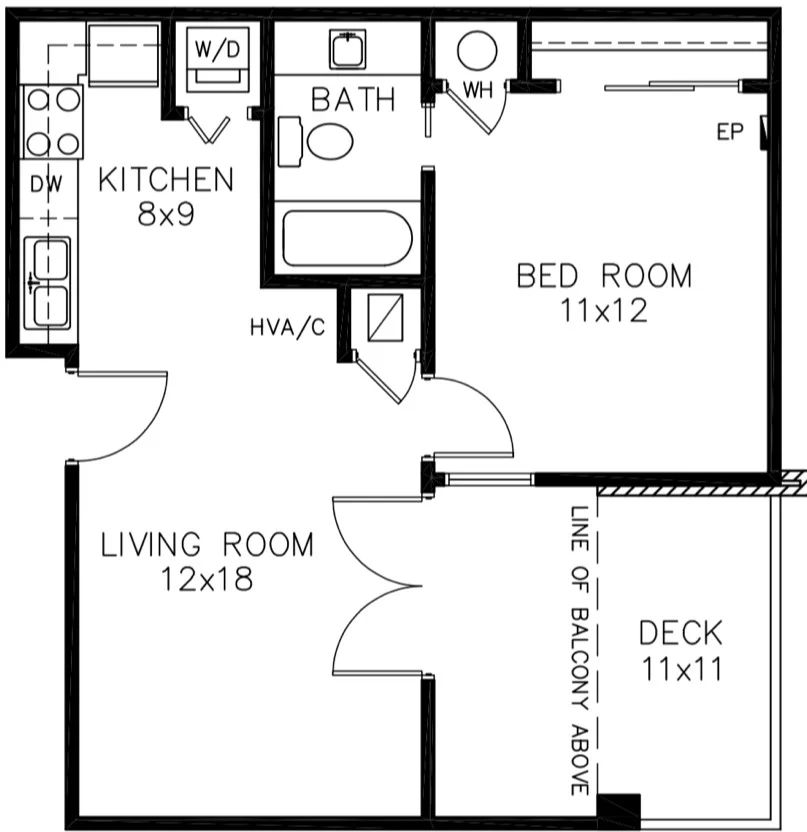 Apartments at M-Streets - Diagram