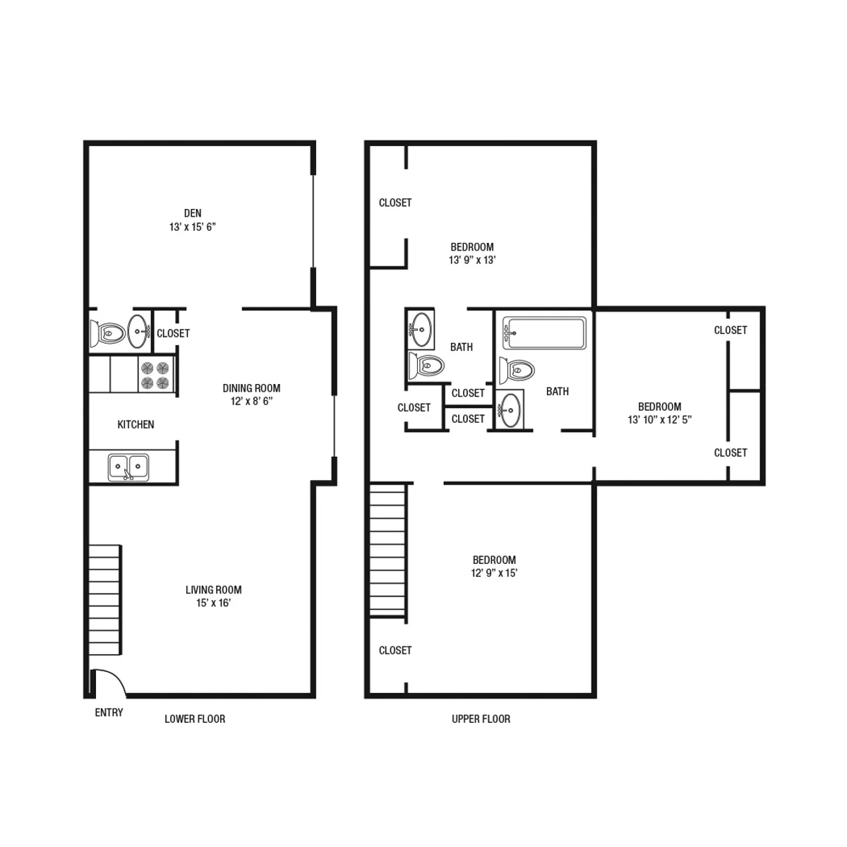 Holiday Hills Apartments - Diagram, Floor Plan, Chart