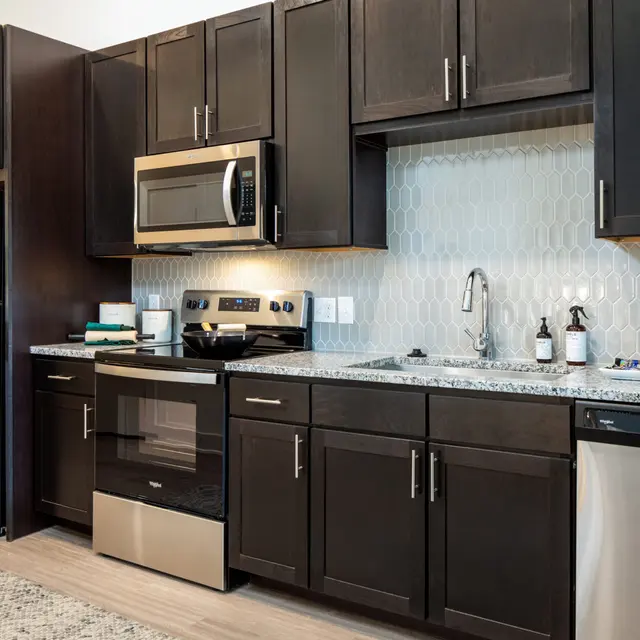 Standard at River District - Interior Design, Indoors, Kitchen