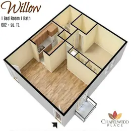 Willow- 1x1 Up