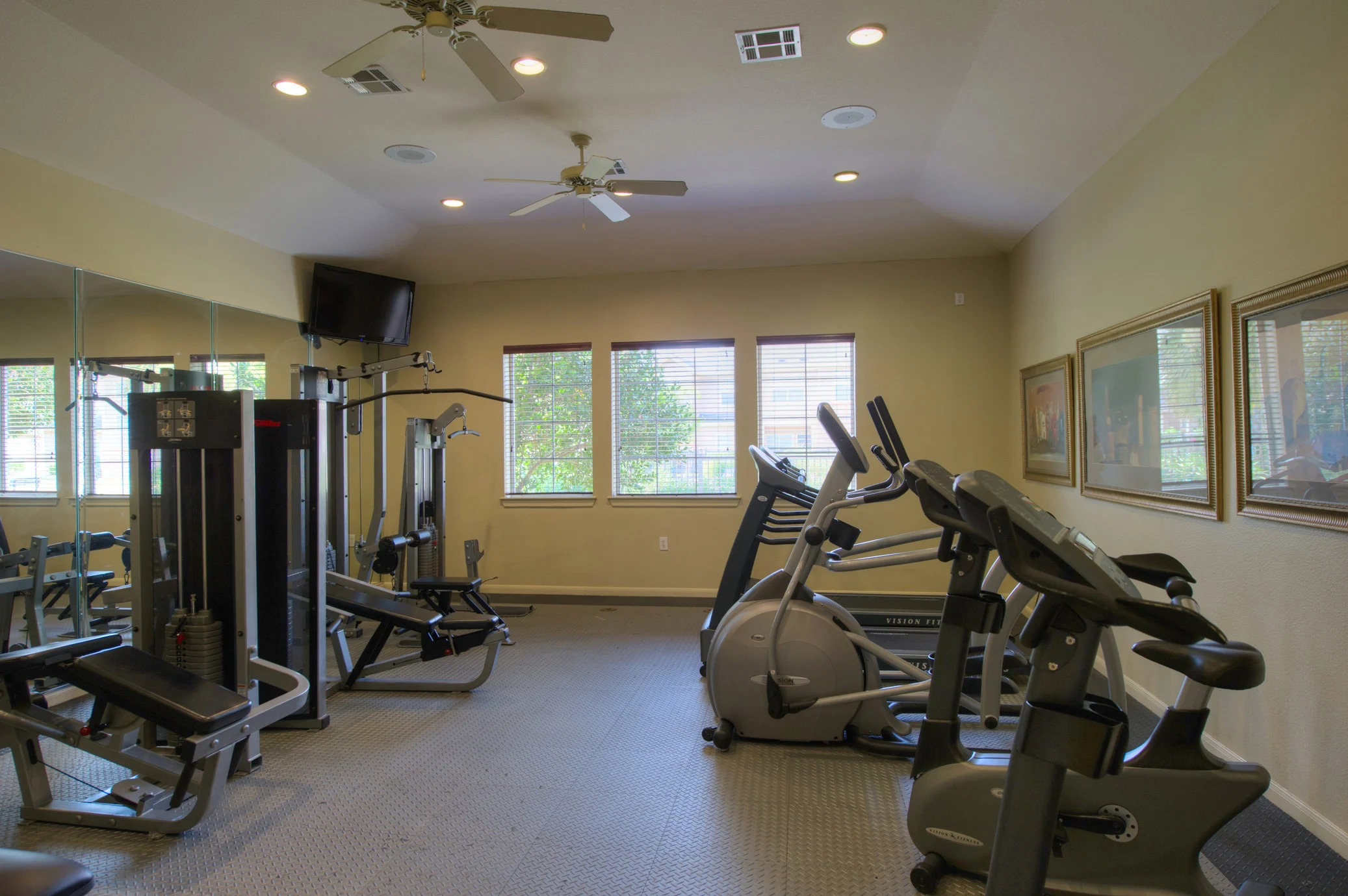 Park at North Vista - Ceiling Fan, Working Out, Gym