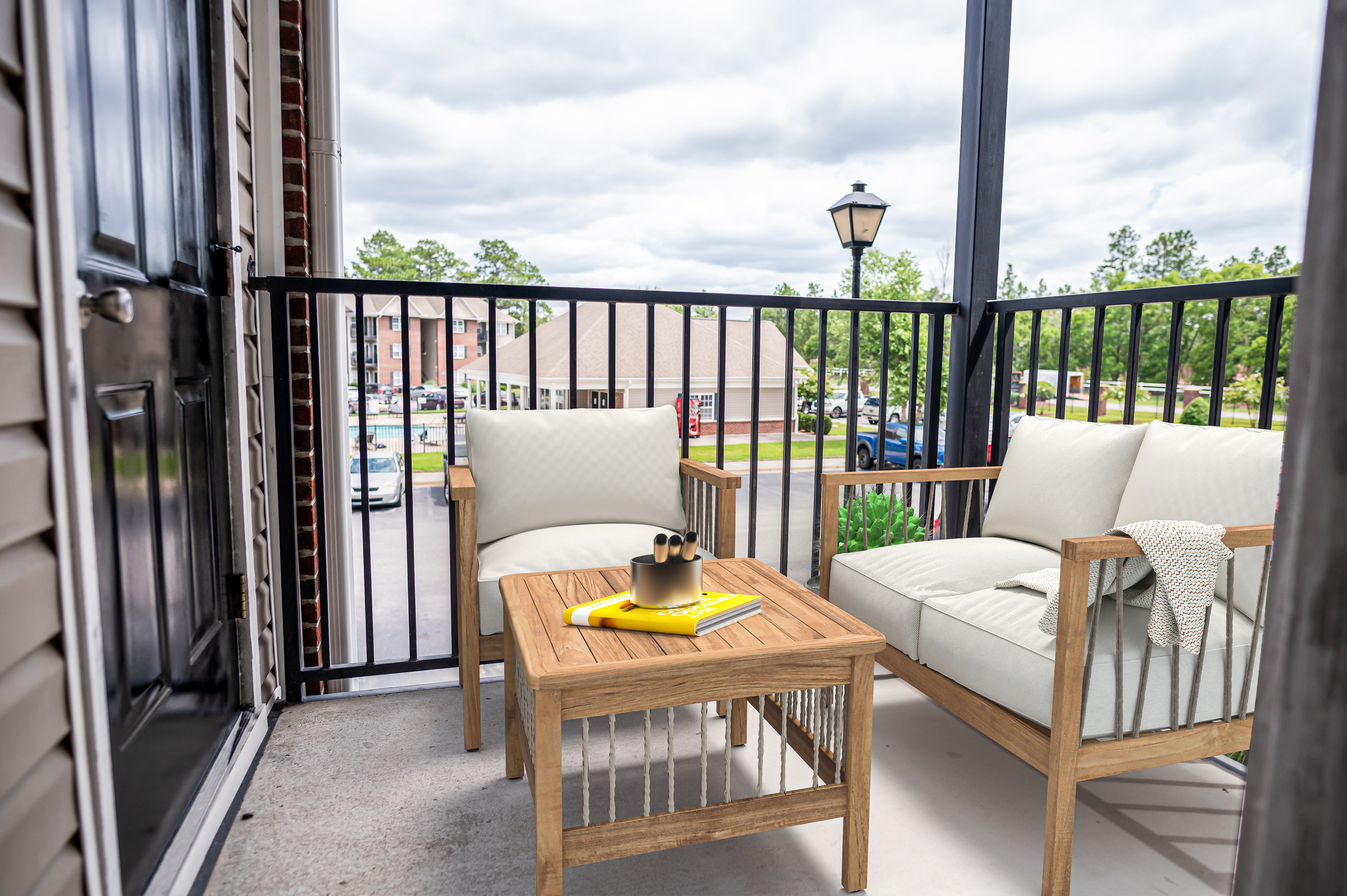 Crown at Steeplechase - Balcony