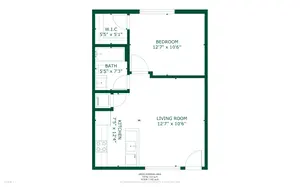1 bedroom 1 bath