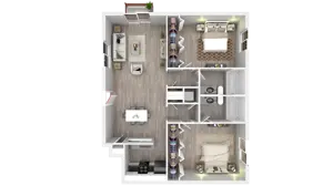 2bed, 2bath