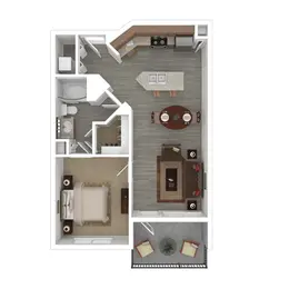 A2 - Classic 1 Bed, 1 Bath