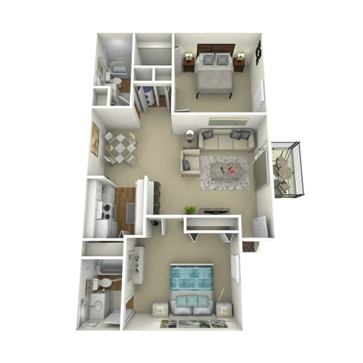 Atwater at Westchase - Diagram, Floor Plan