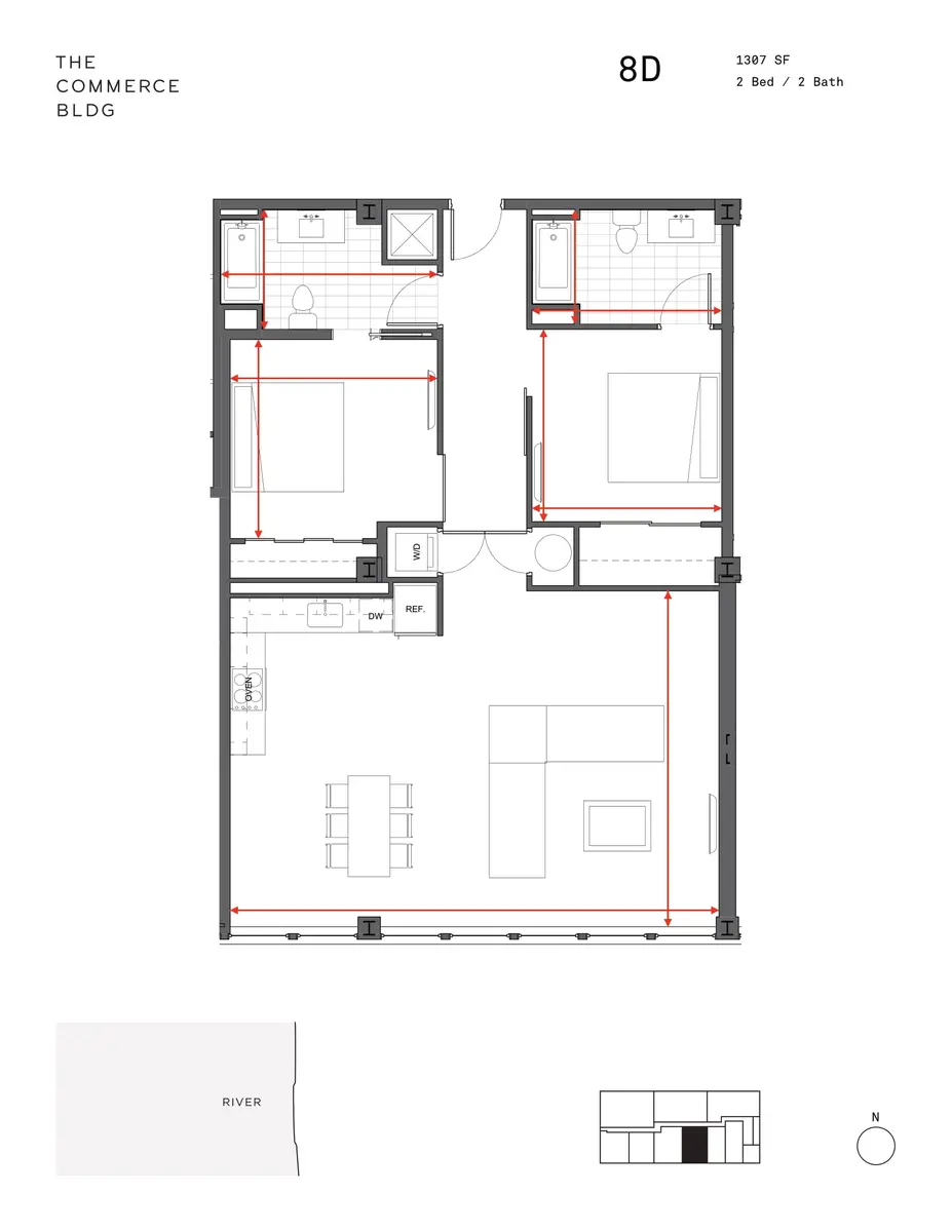 The Commerce Building - Floor Plan, Diagram, Plan