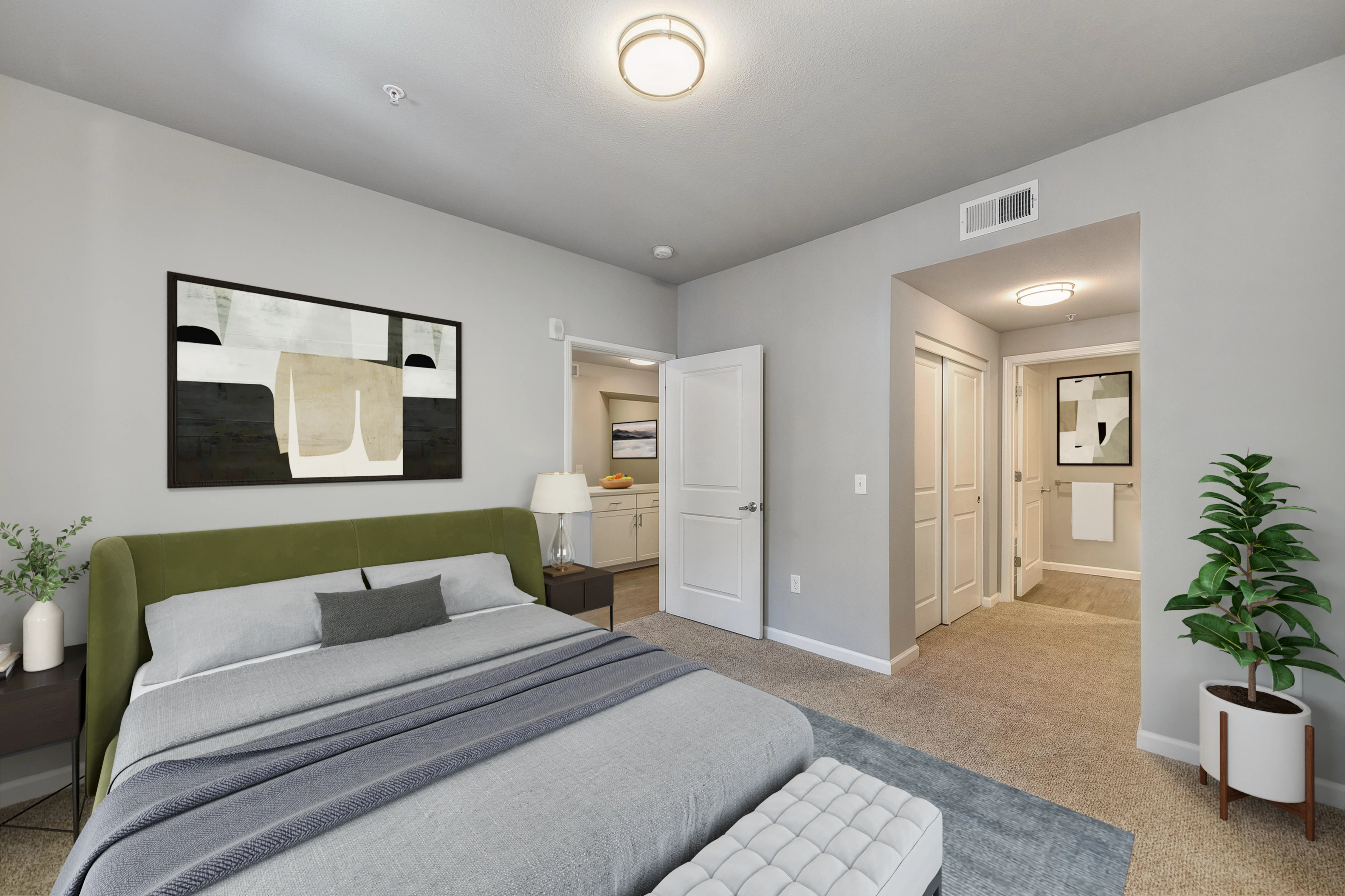 Gateway Station - Corner, Flooring, Living Room