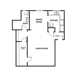 1 Bedroom 1 Bath