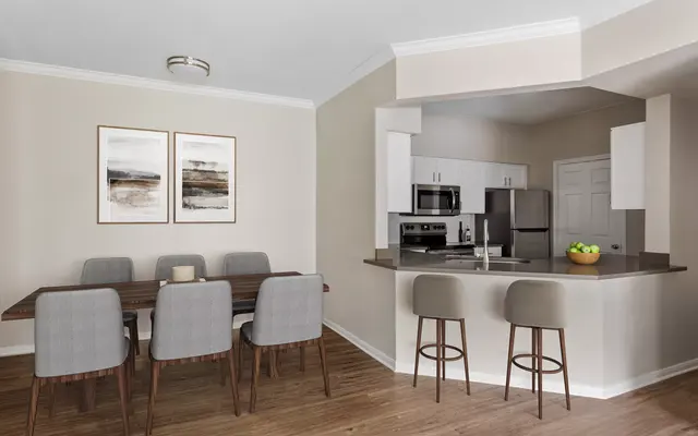 Haven 124 at Eastlake Station - Dining Room, Dining Table, Furniture