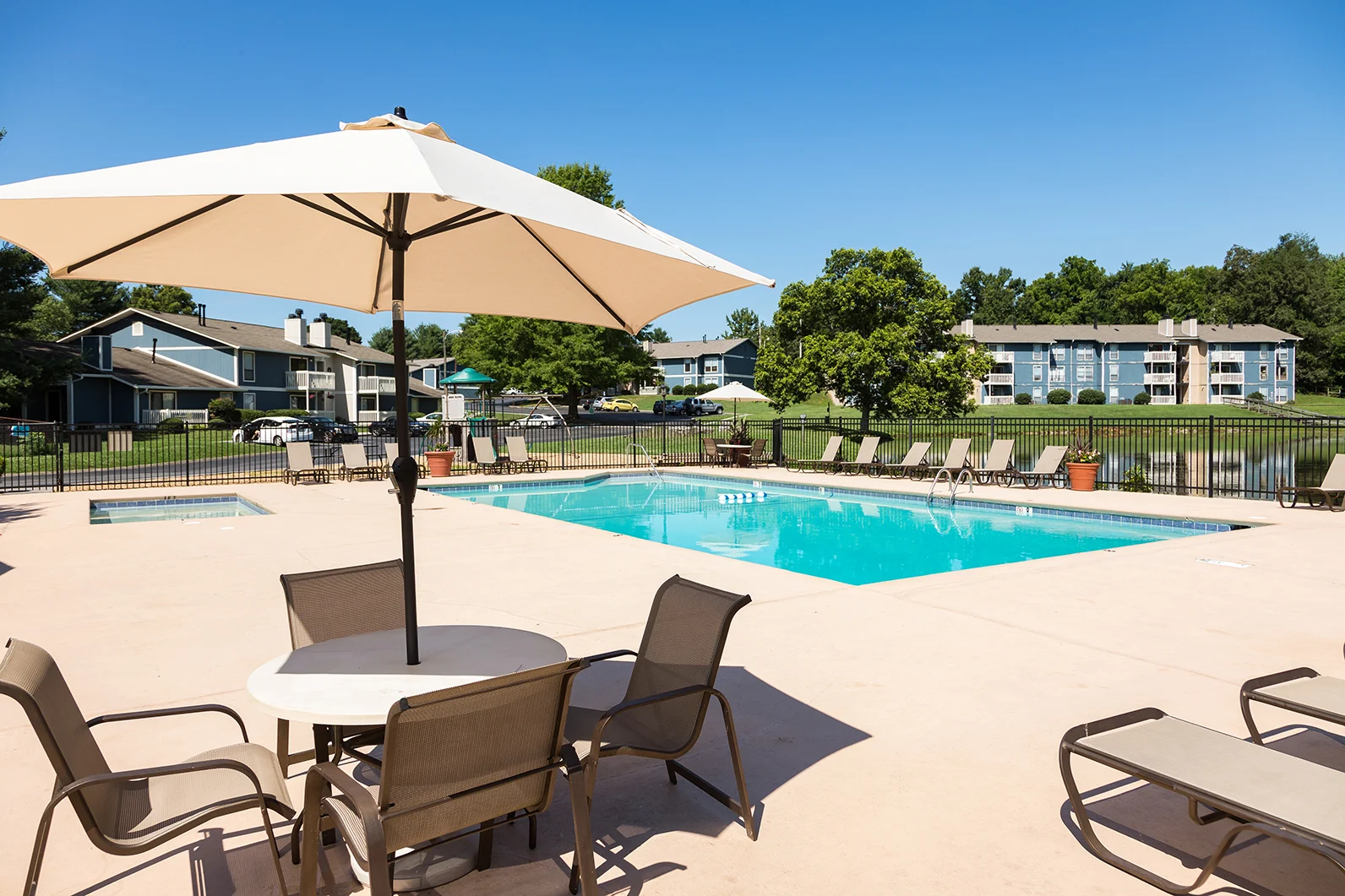 Landings on Silverlake - Chair, Furniture, Patio Umbrella