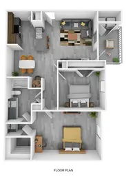 2 Bed | 1 Bath | 881 SQFT