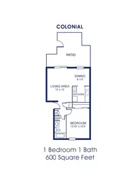 1Bed/1Ba-Up W/D (C)