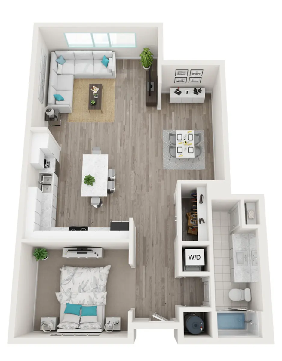 Marina Walk - Indoors, Diagram, Floor Plan