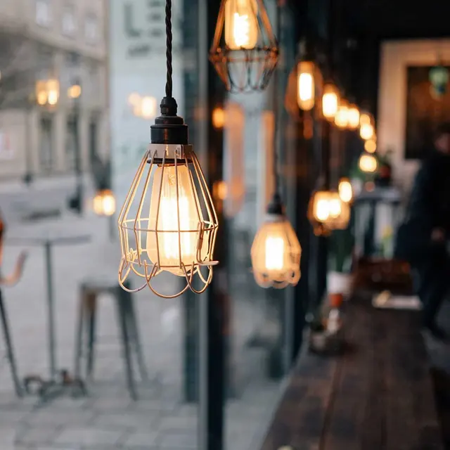 Sabine Apartments - Light Fixture, Person, Human