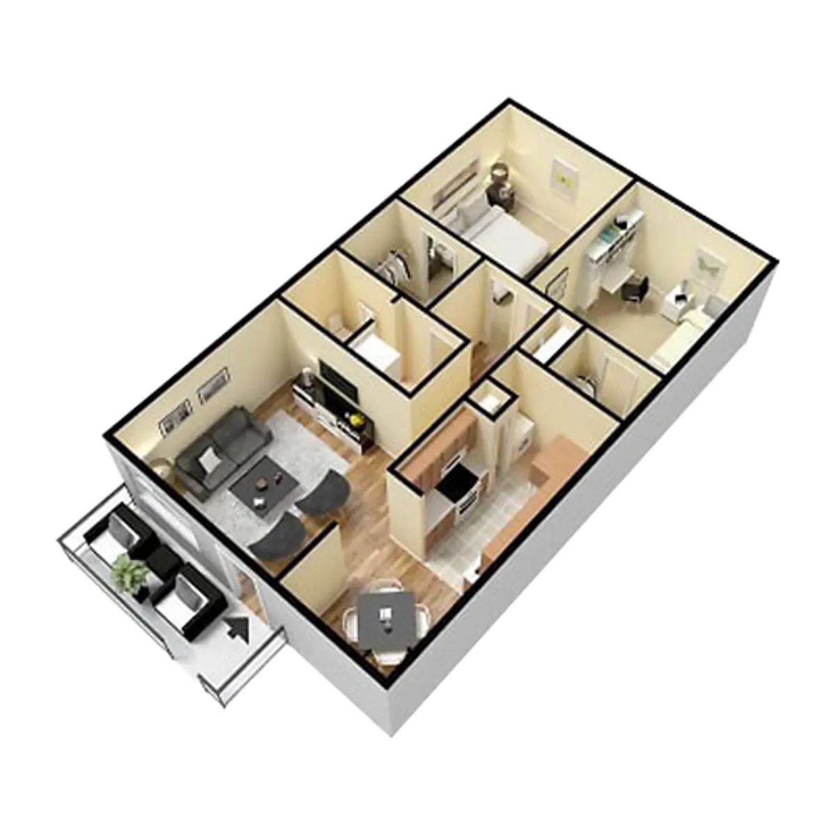 Pine Forest Place & Park Pine Forest Place & Park - Diagram, Floor Plan