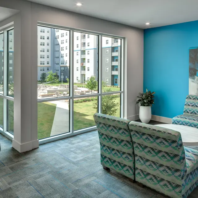 Park West - French Window, Window, Interior Design