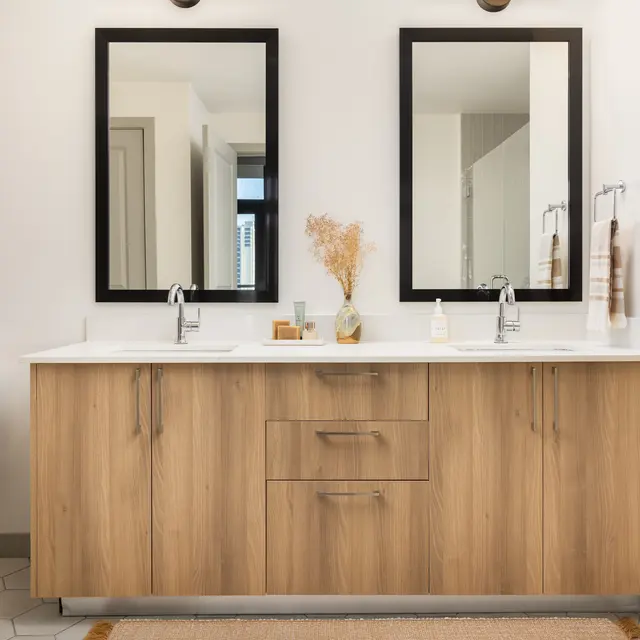 The Waller - Double Sink, Sink, Indoors