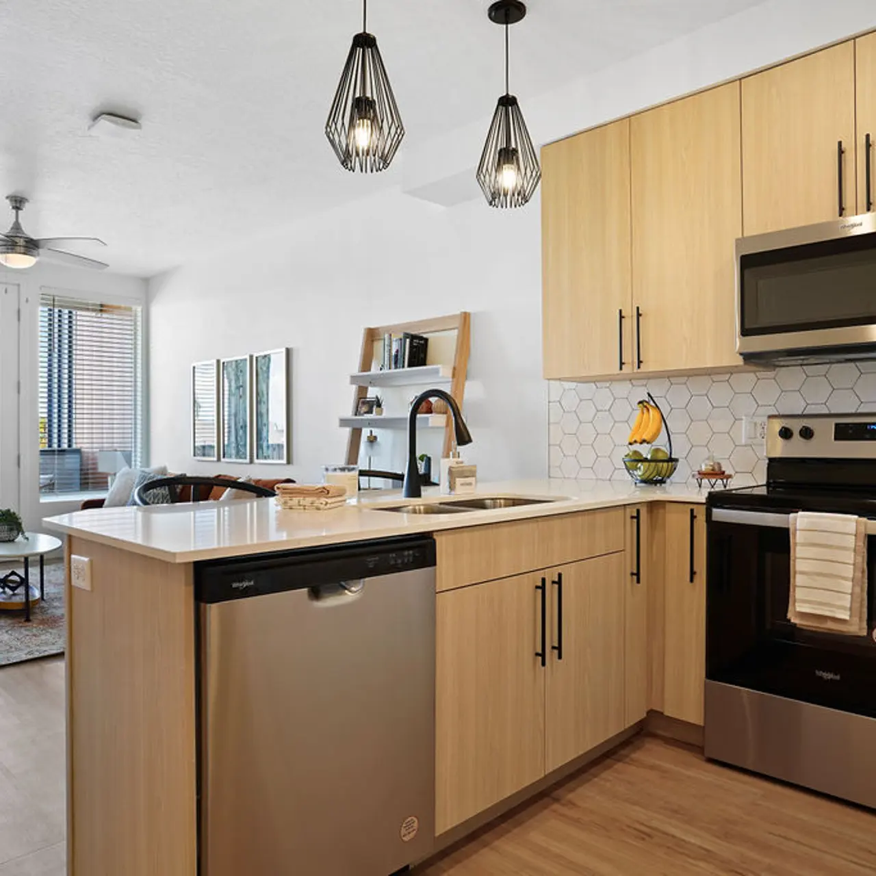 The Devon at University Place - Indoors, Interior Design, Kitchen