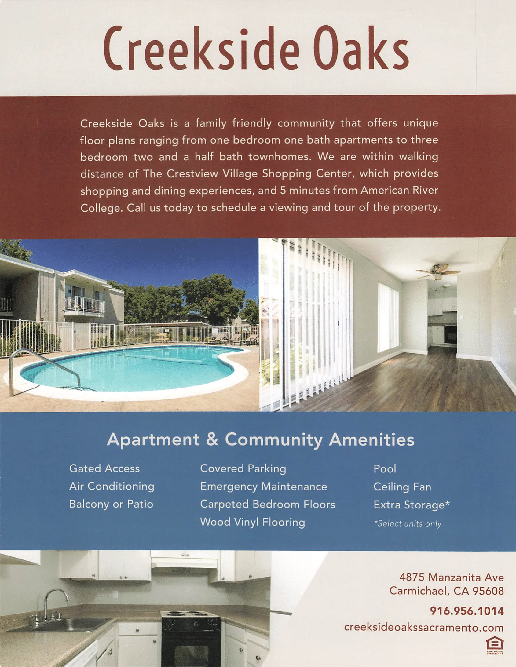 Creekside Oaks - Flyer, Paper