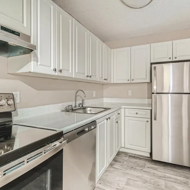 Biscayne Apartments - Kitchen, Indoors, Interior Design